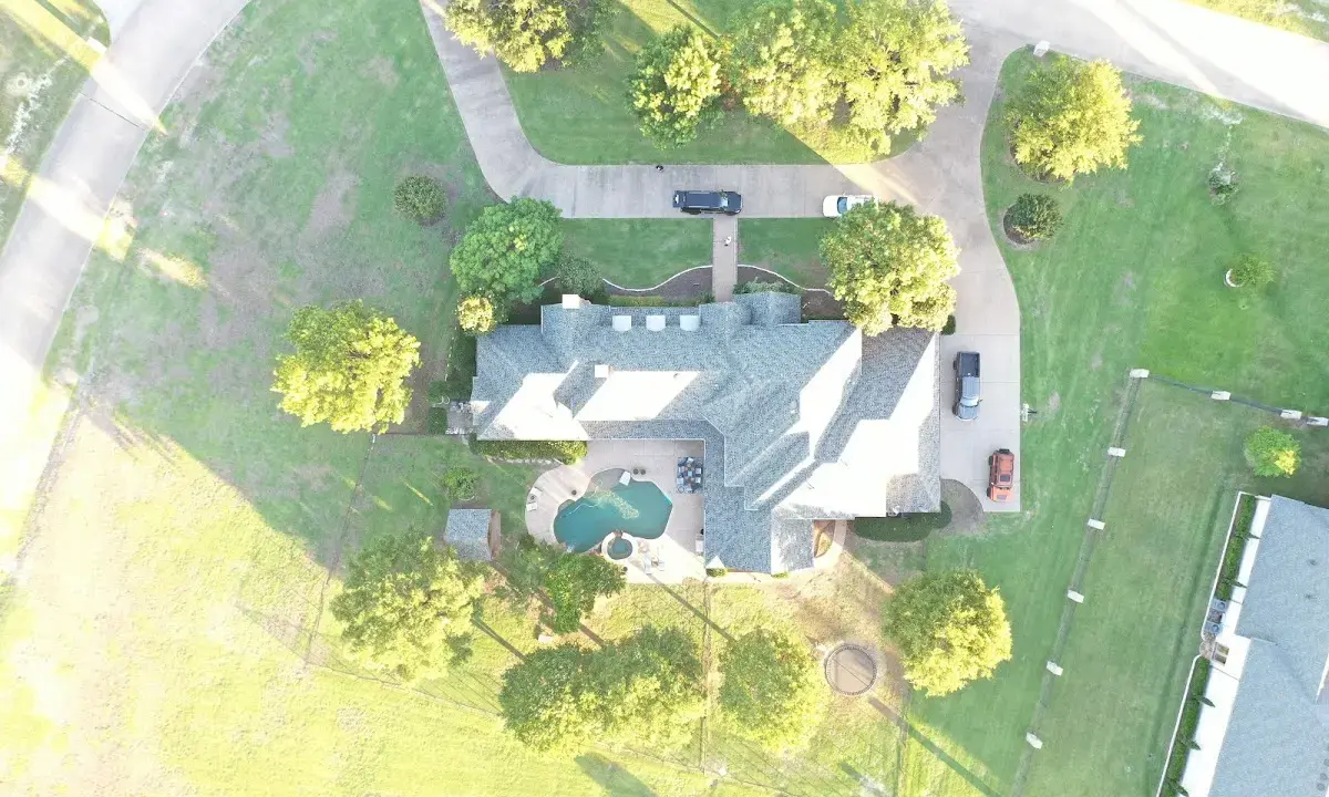 New shingle roof installation on a home in Durango